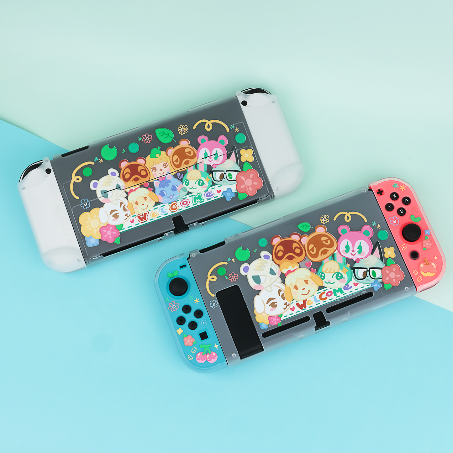 BlingKiyo New Animal Crossing Nintendo Switch / OLED Protective Shell