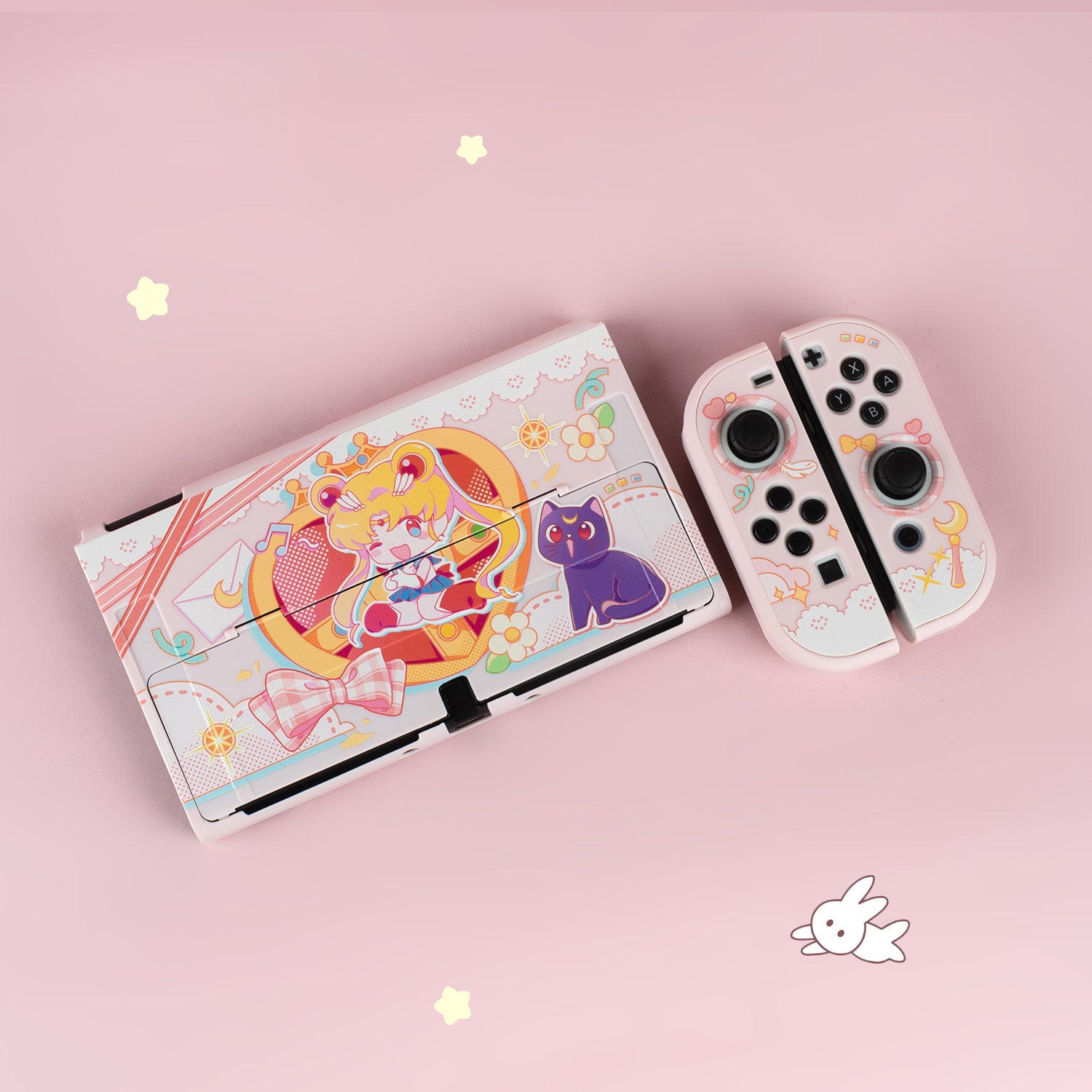 BlingKiyo Sailor Moon Nintendo Switch/ Switch Oled Protective Case