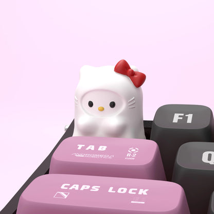 Halloween Kitty Key Caps