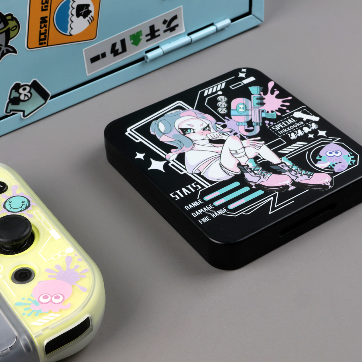 BlingKiyo Splatoon Nintendo Switch / OLED / SWITCH 2 Protective Shell & Dock Cover