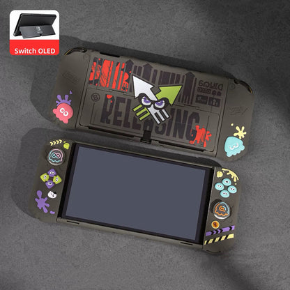 Splatoon Switch2/OLED Silicone Protective Case