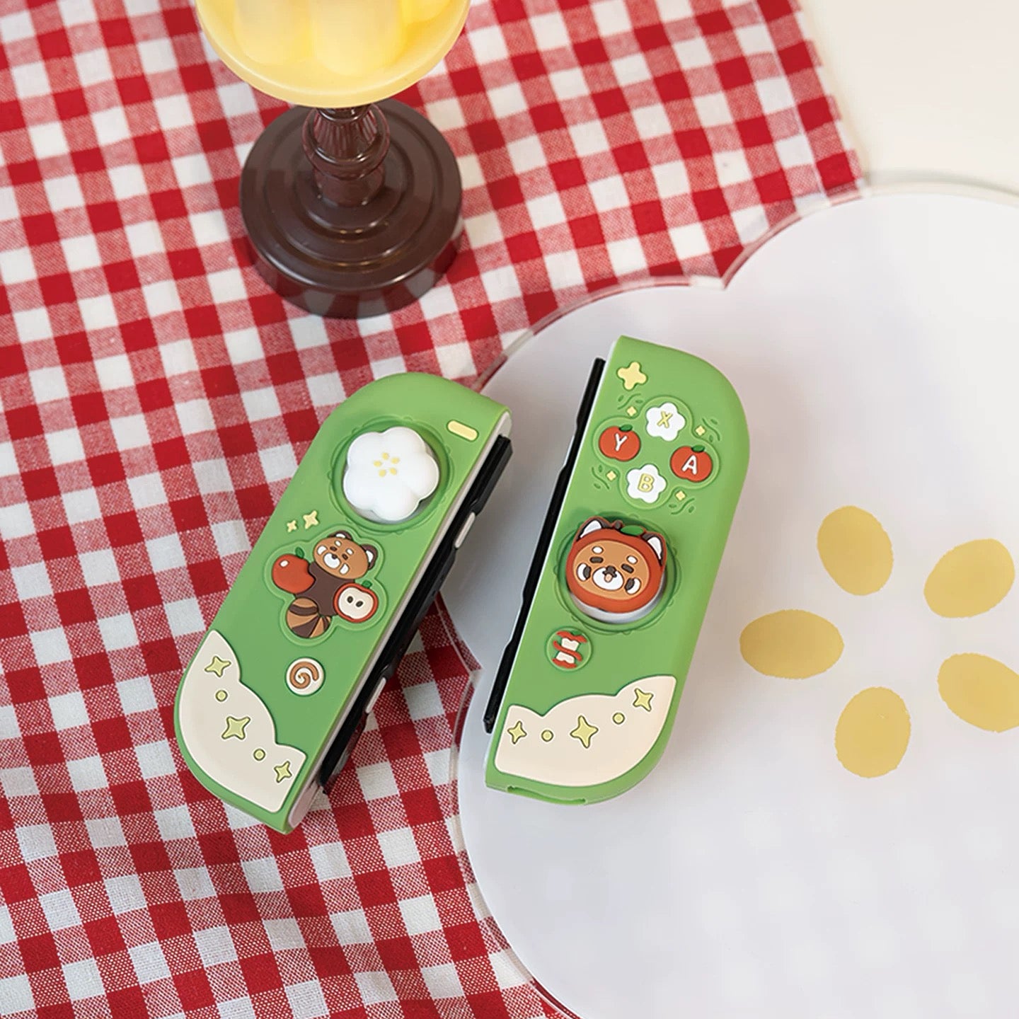 Red Panda Switch OLED/Switch 2 Silicone Protective Case