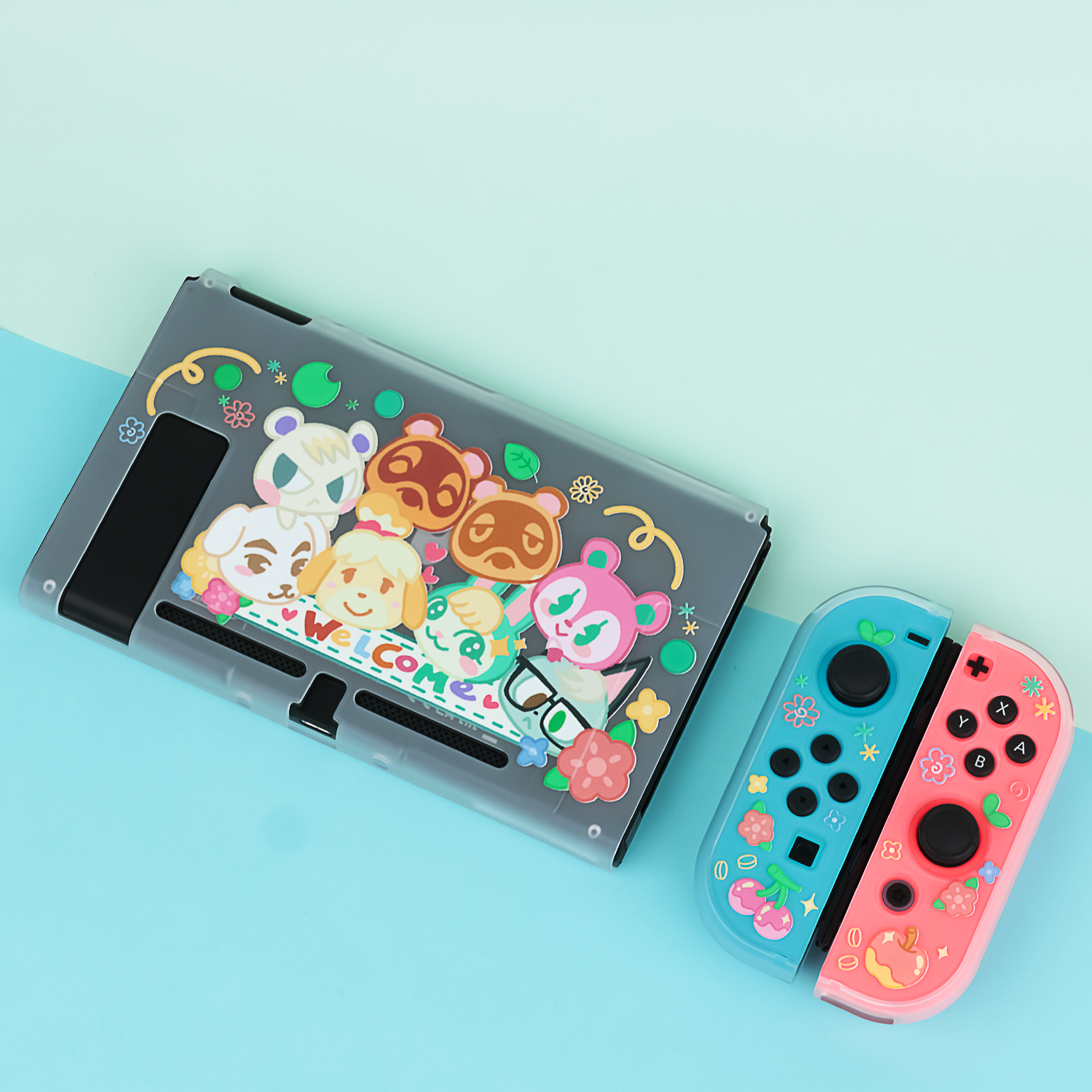 BlingKiyo New Animal Crossing Nintendo Switch / OLED / SWITCH 2 Protective Shell