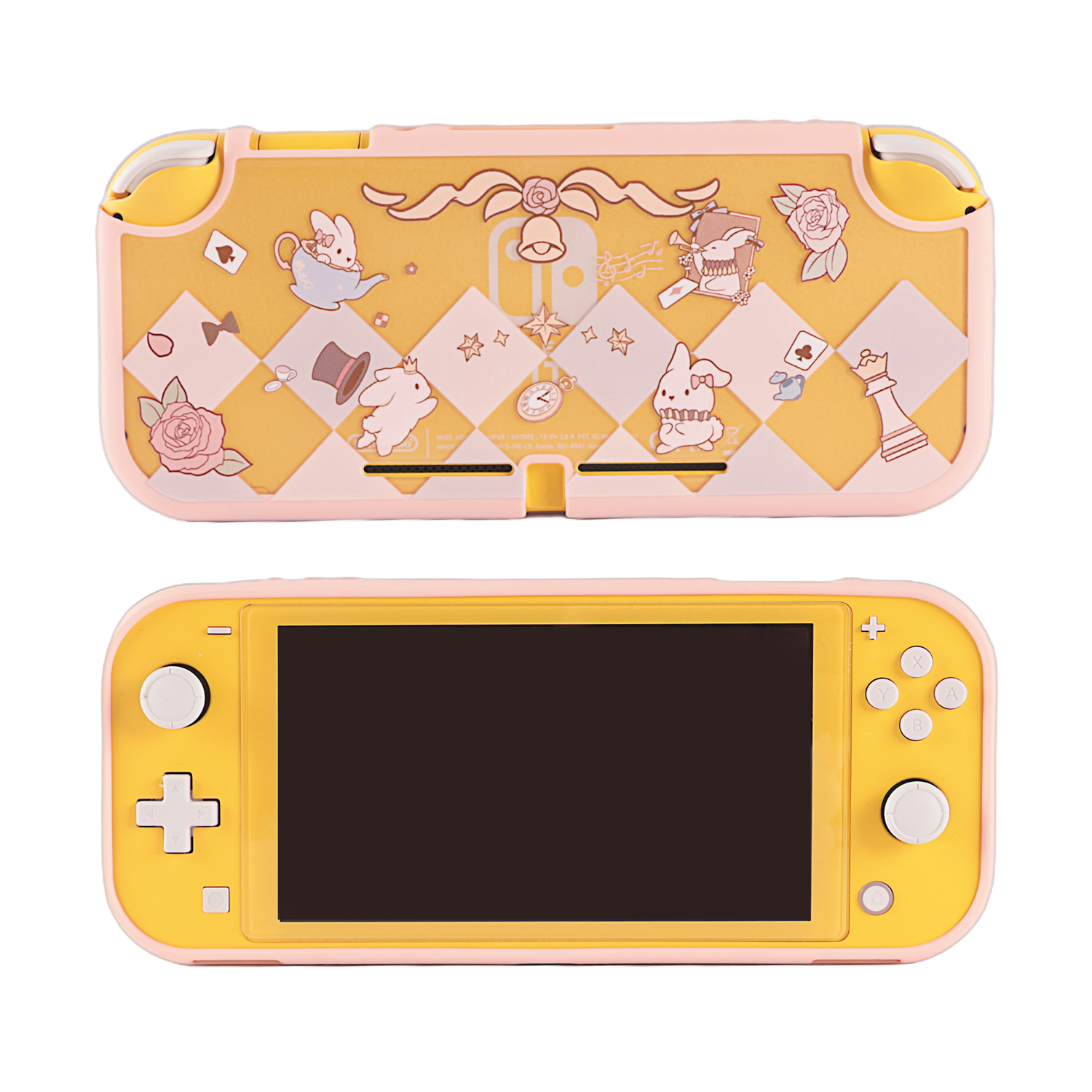 BlingKiyo Alice Bunny Protective Case for Switch Lite