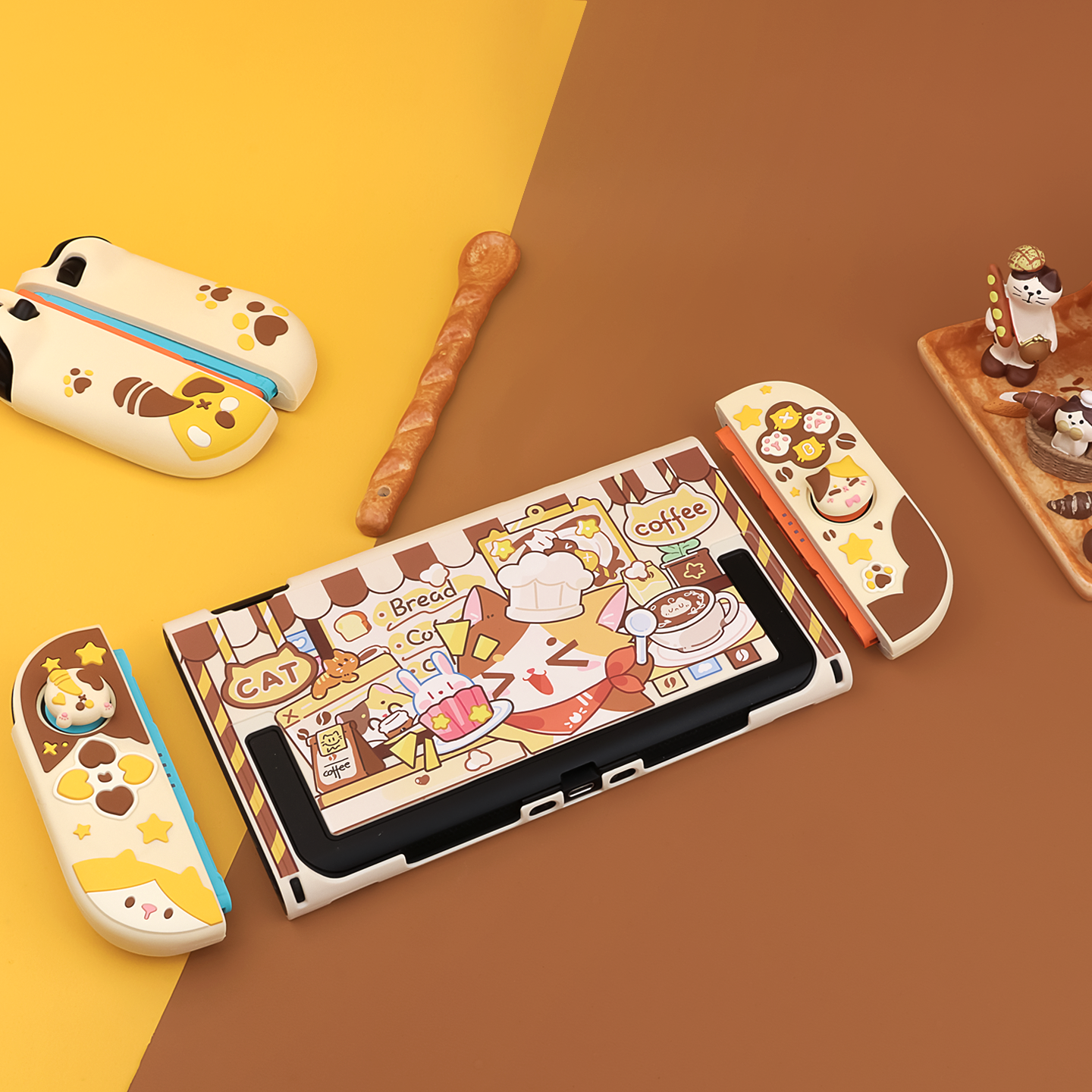 Calico Cat Switch2 Silicone Protective Case