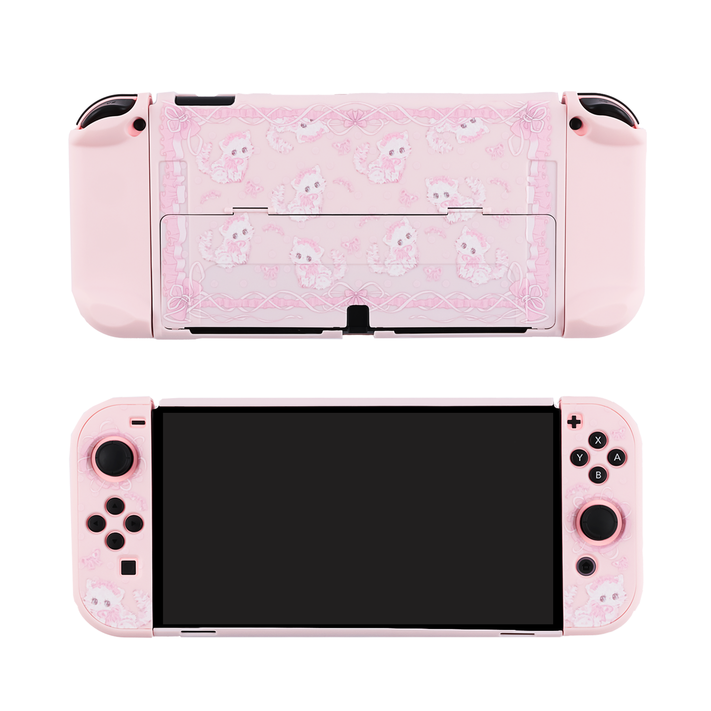 BlingKiyo Bow-knot Kitty Nintendo Switch/ Switch Oled Protective Case