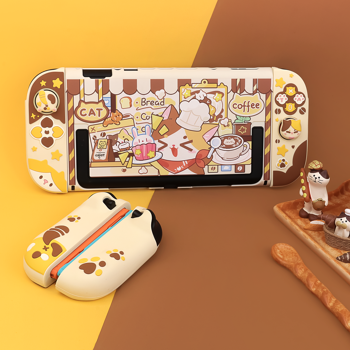 Calico Cat Switch2 Silicone Protective Case