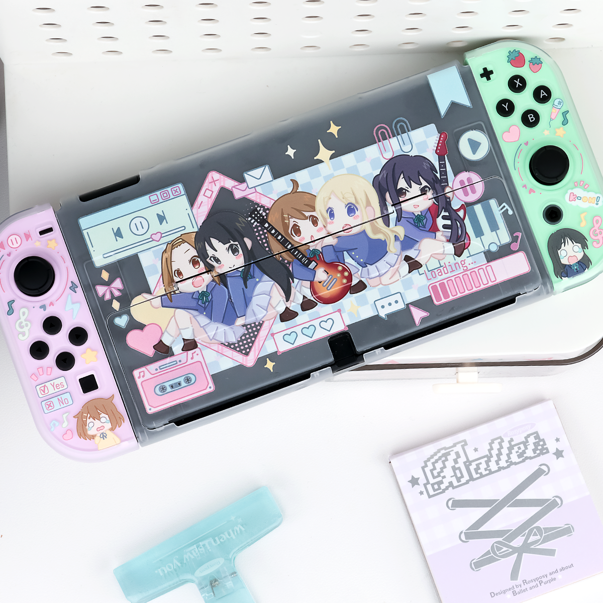 BlingKiyo K-ON Nintendo Switch/Oled Protective Shell