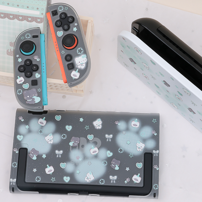 Mint Cat Paw NS2 Protective Case/Dock Cover