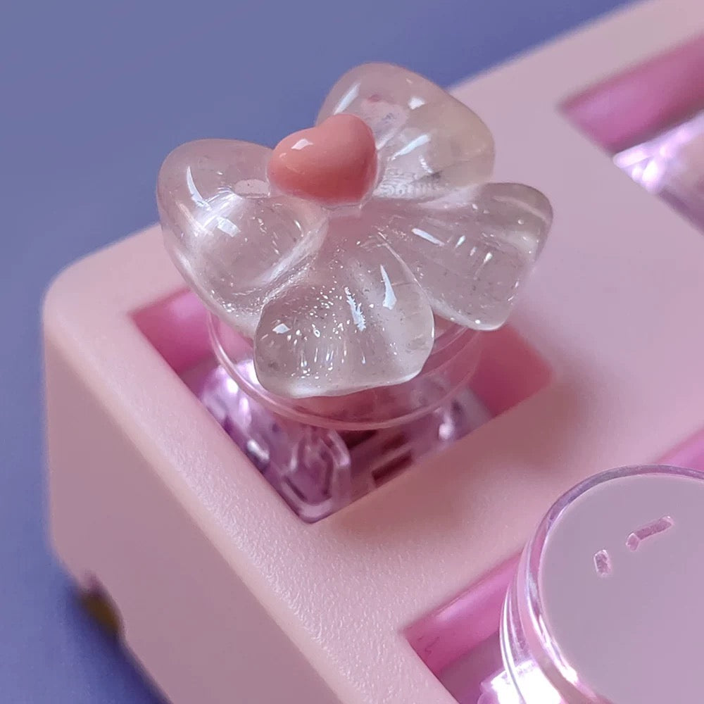BlingKiyo Transparent Kuromi and My Melody Key Caps