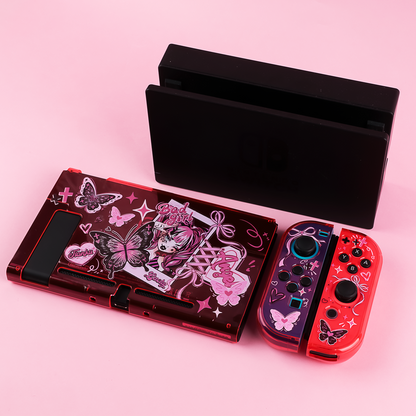 Blingkiyo Butterfly Girl Nintendo Switch / OLED Protective Shell