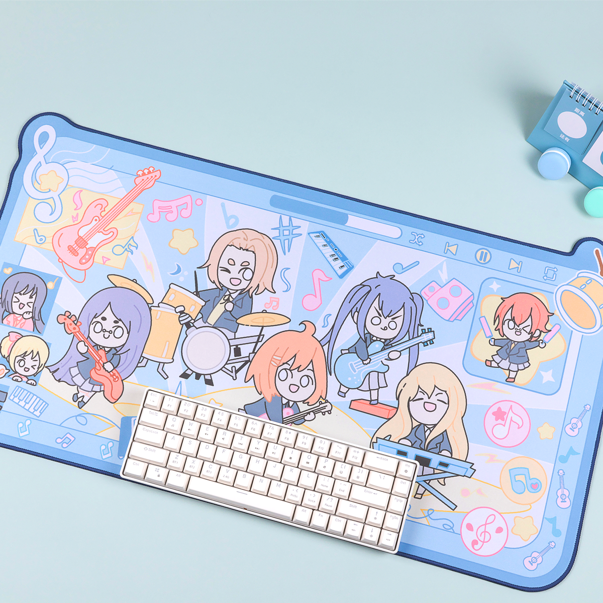 BlingKiyo K-ON Large Mouse Pad/Desk Mat