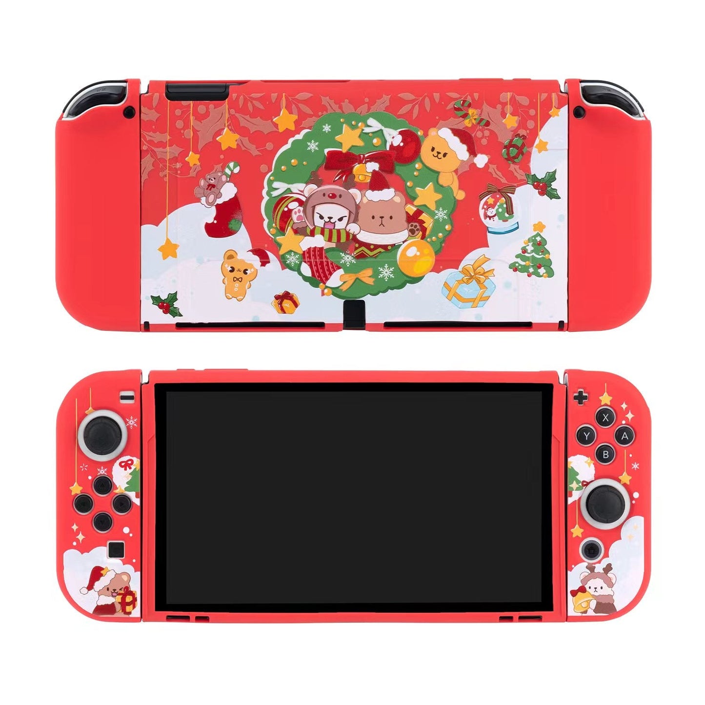 BlingKiyo Merry Christmas Nintendo Switch/ OLED Protective Case
