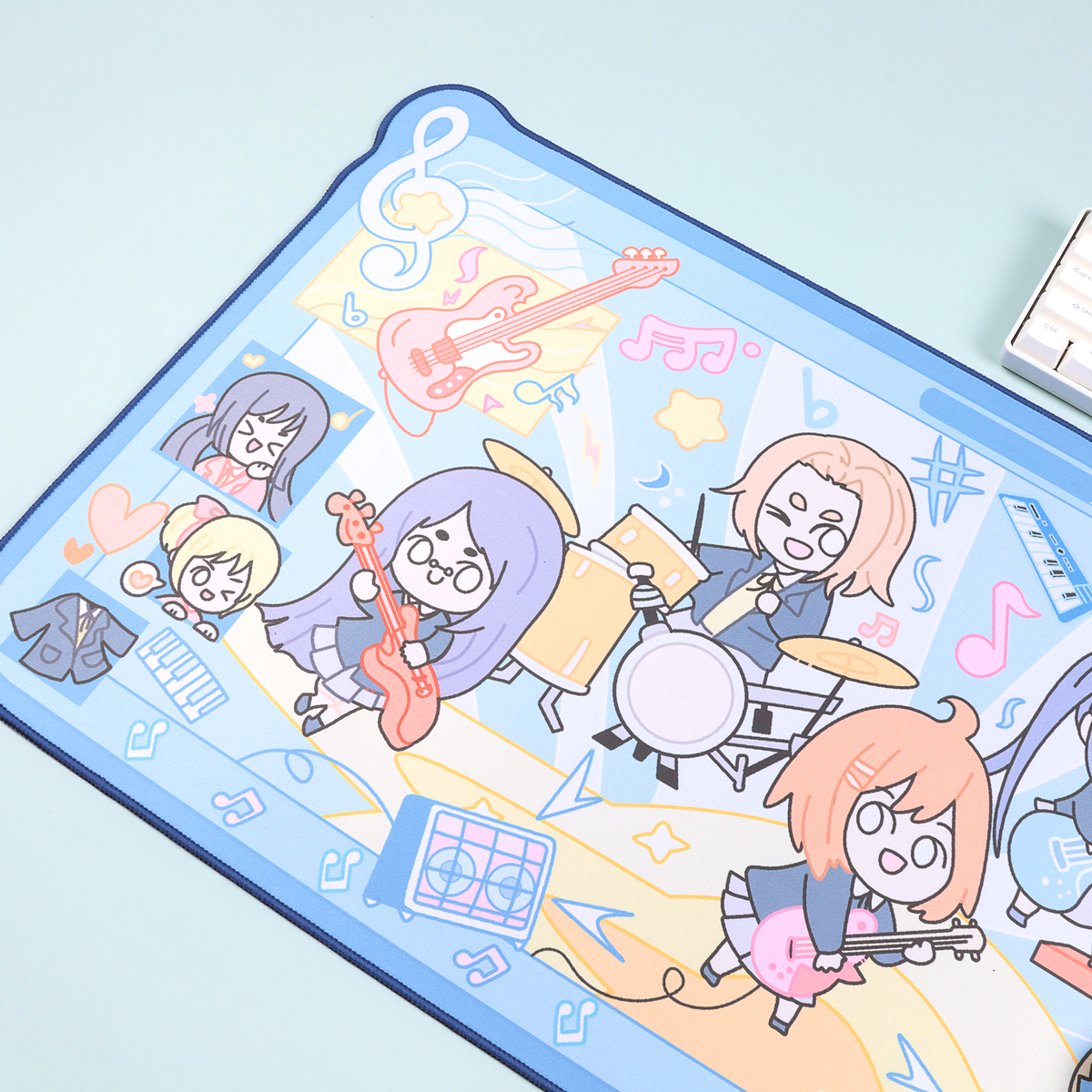 BlingKiyo K-ON Large Mouse Pad/Desk Mat