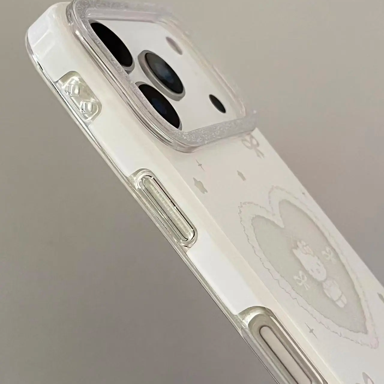 White Hello Kitty Protective case For iPhone