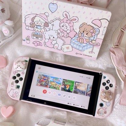 Mikko Switch OLED Protective Case & Grip Caps