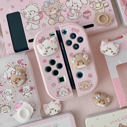 Mikko Switch OLED Protective Case & Grip Caps