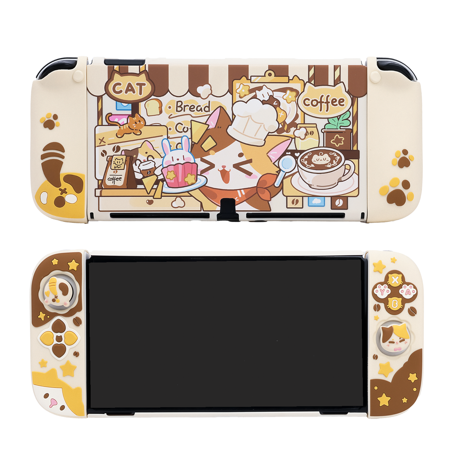 Calico Cat Switch OLED/ NS2 Silicone Protective Case