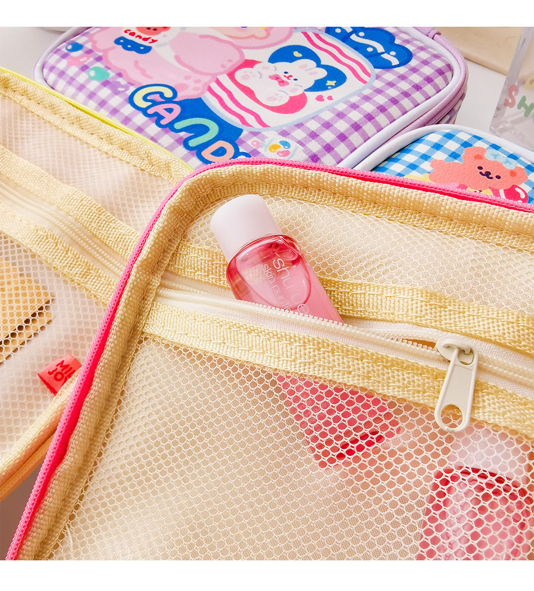 BlingKiyo Lollipop Girl Makeup Bags
