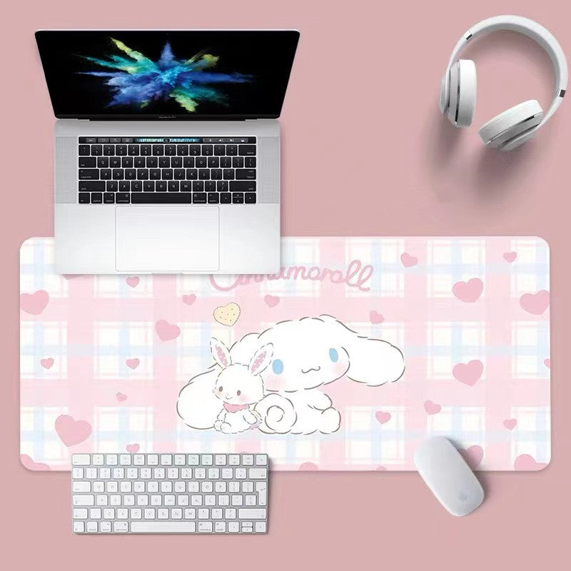 BlingKiyo Cinnamoroll Collection Large Leather Mouse Pad