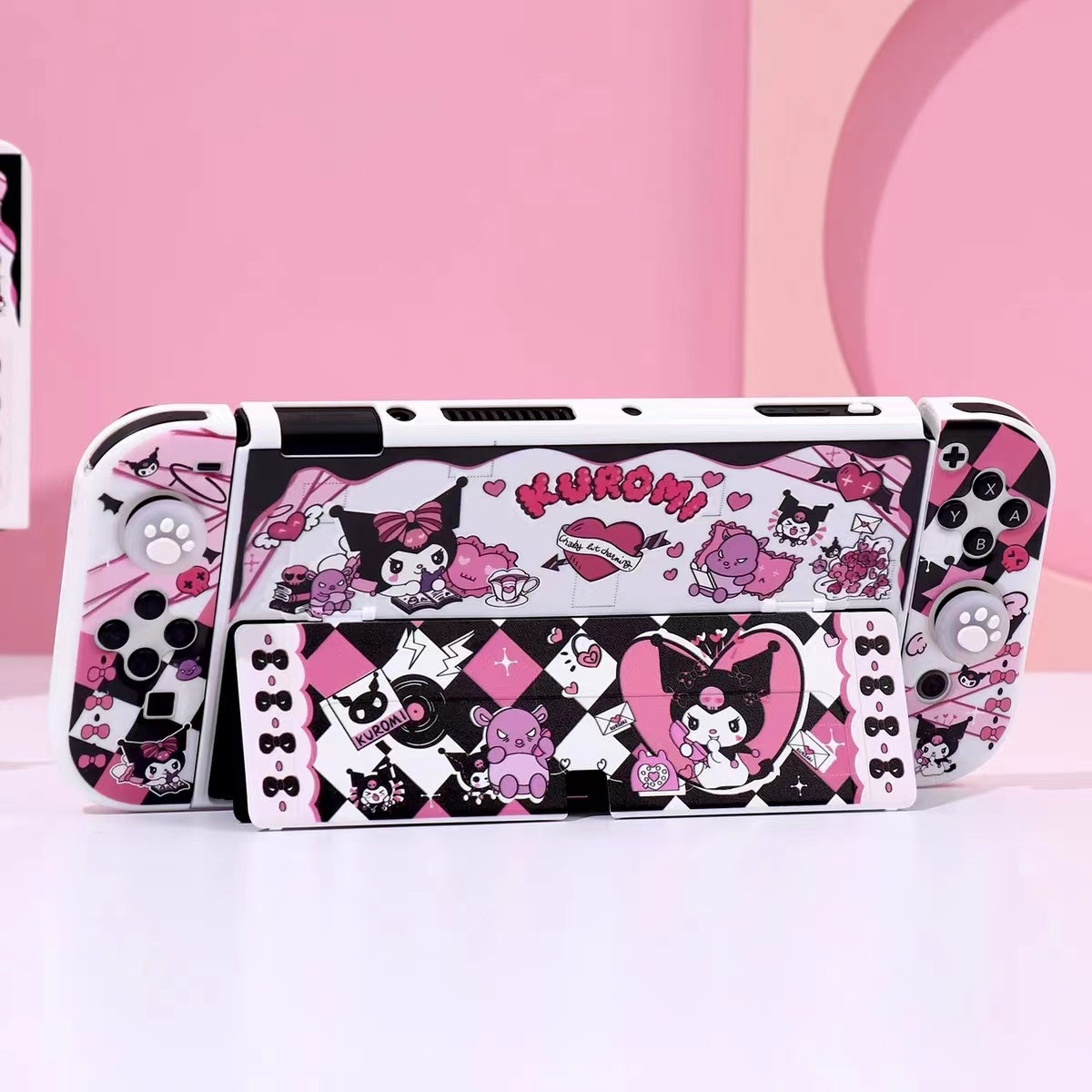BlingKiyo Kuromi Protective Case for Nintendo Switch/ OLED