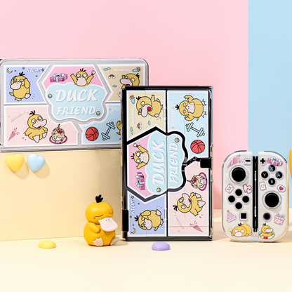 BlingKiyo Duck Friend Protective Case for Nintendo Switch/ OLED