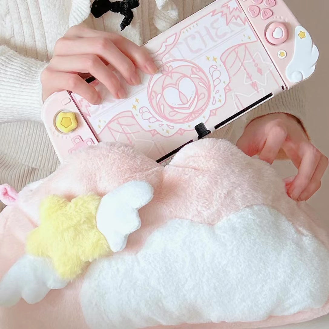 GeekShare Magic Sakura Carrying Case For Nintendo Switch/OLED