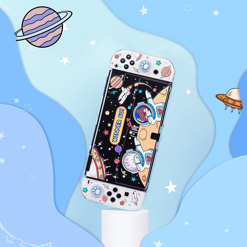 BlingKiyo Space Travel Nintendo Switch/ Oled Protective Case
