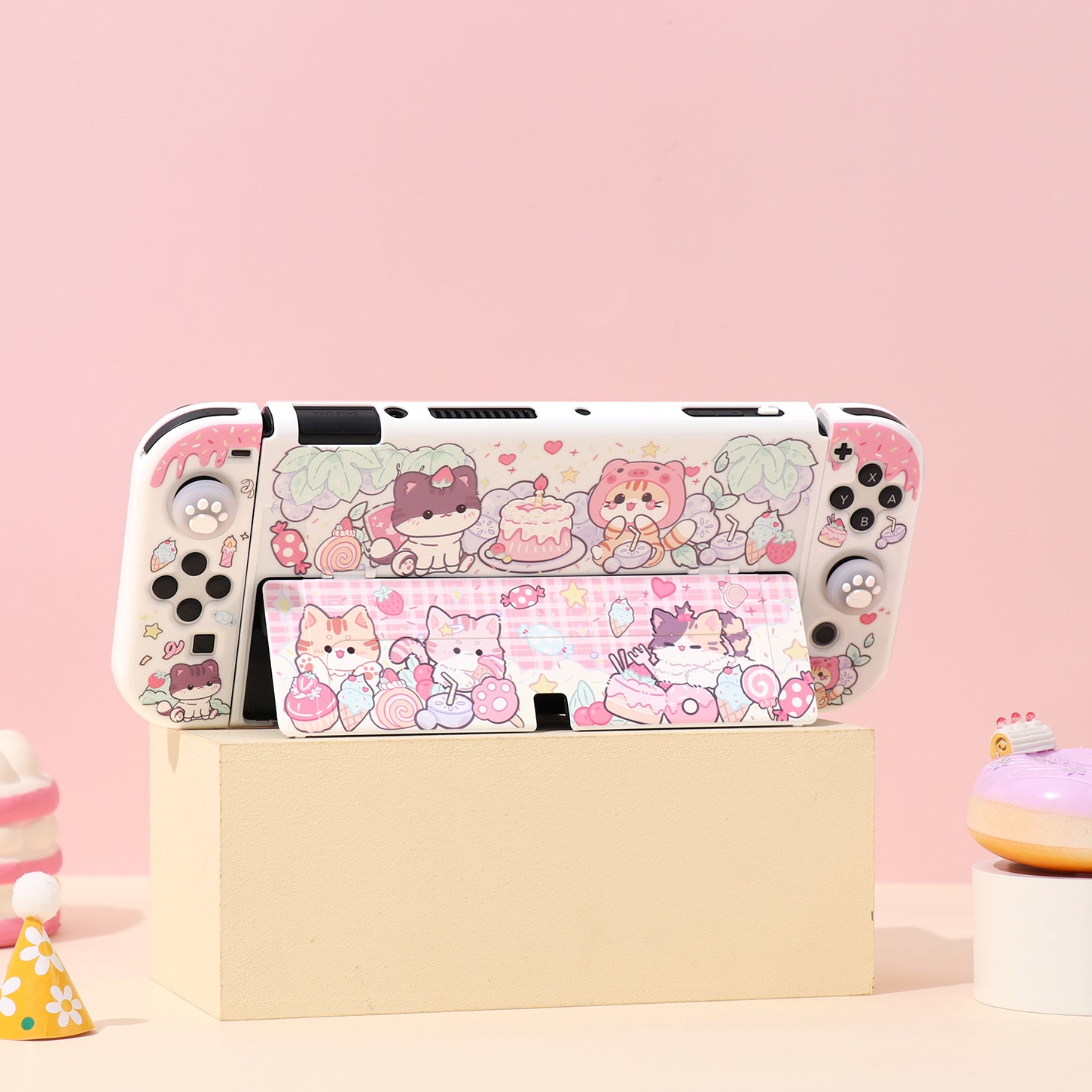 BlingKiyo Cake Cat NS/NS2 Protective Case