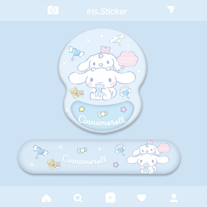 BlingKiyo Small Cinnamoroll Mouse Pad / Desk Mat