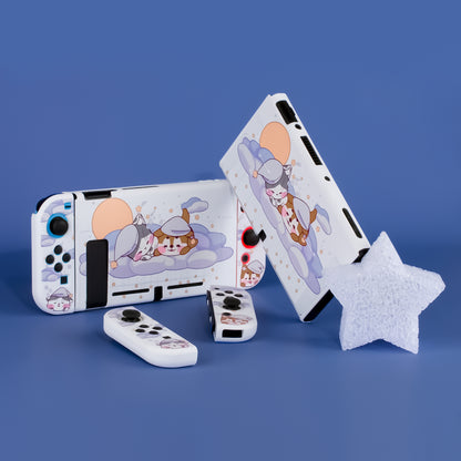 Sleepy Dog&Cat Nintendo Switch/ OLED Protective Shell & Game Card Case