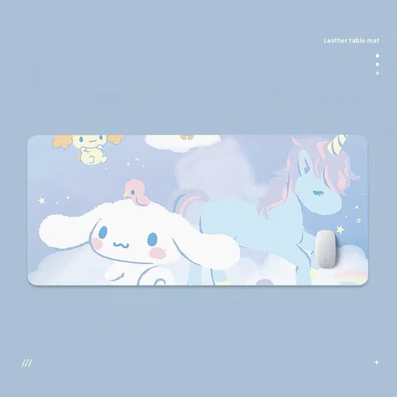 BlingKiyo Cinnamoroll Collection Large Leather Mouse Pad