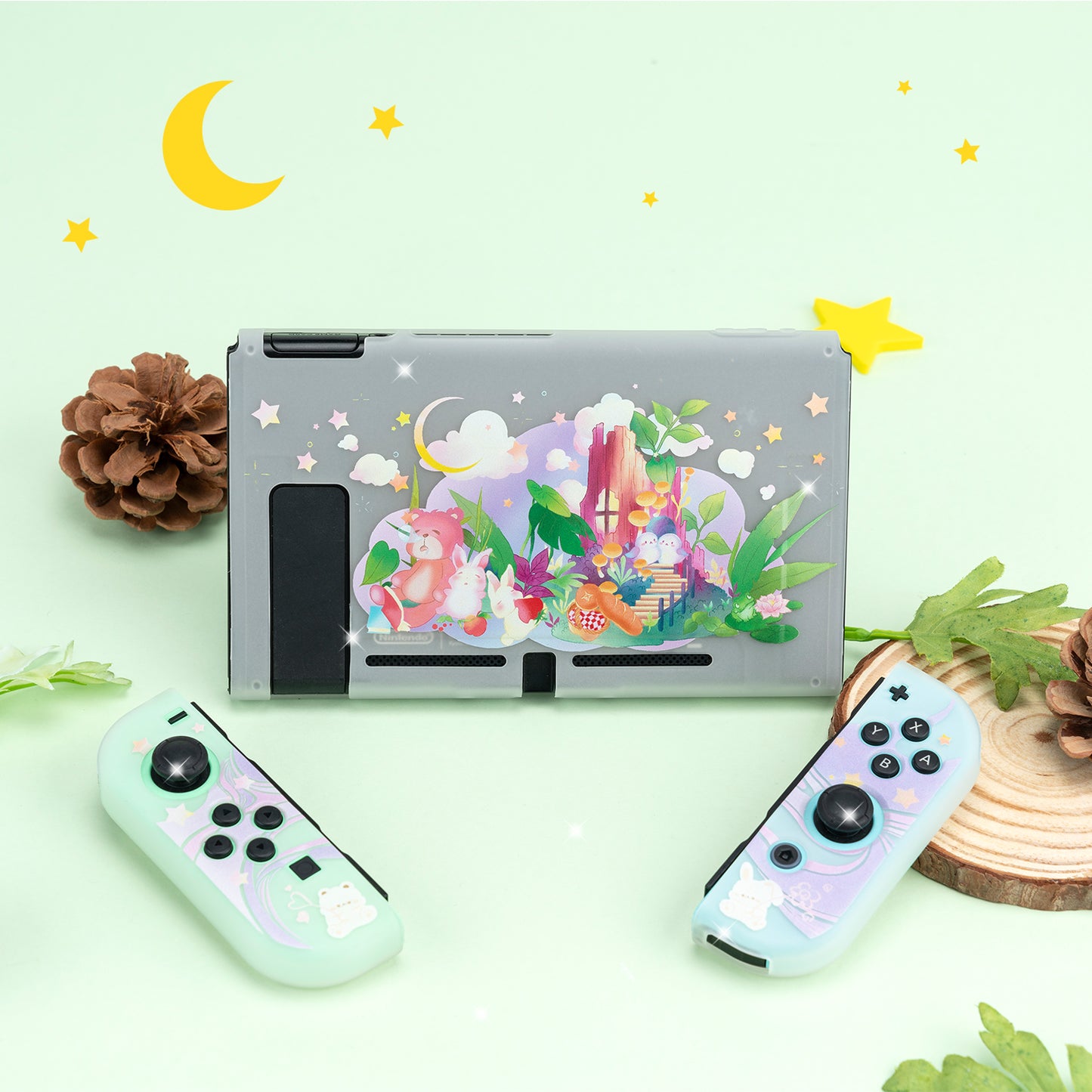 BlingKiyo Dreamland Garden Nintendo Switch/ OLED Protective Shell
