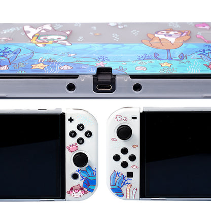 BlingKiyo Ocean Dog Nintendo Switch Oled Protective Case