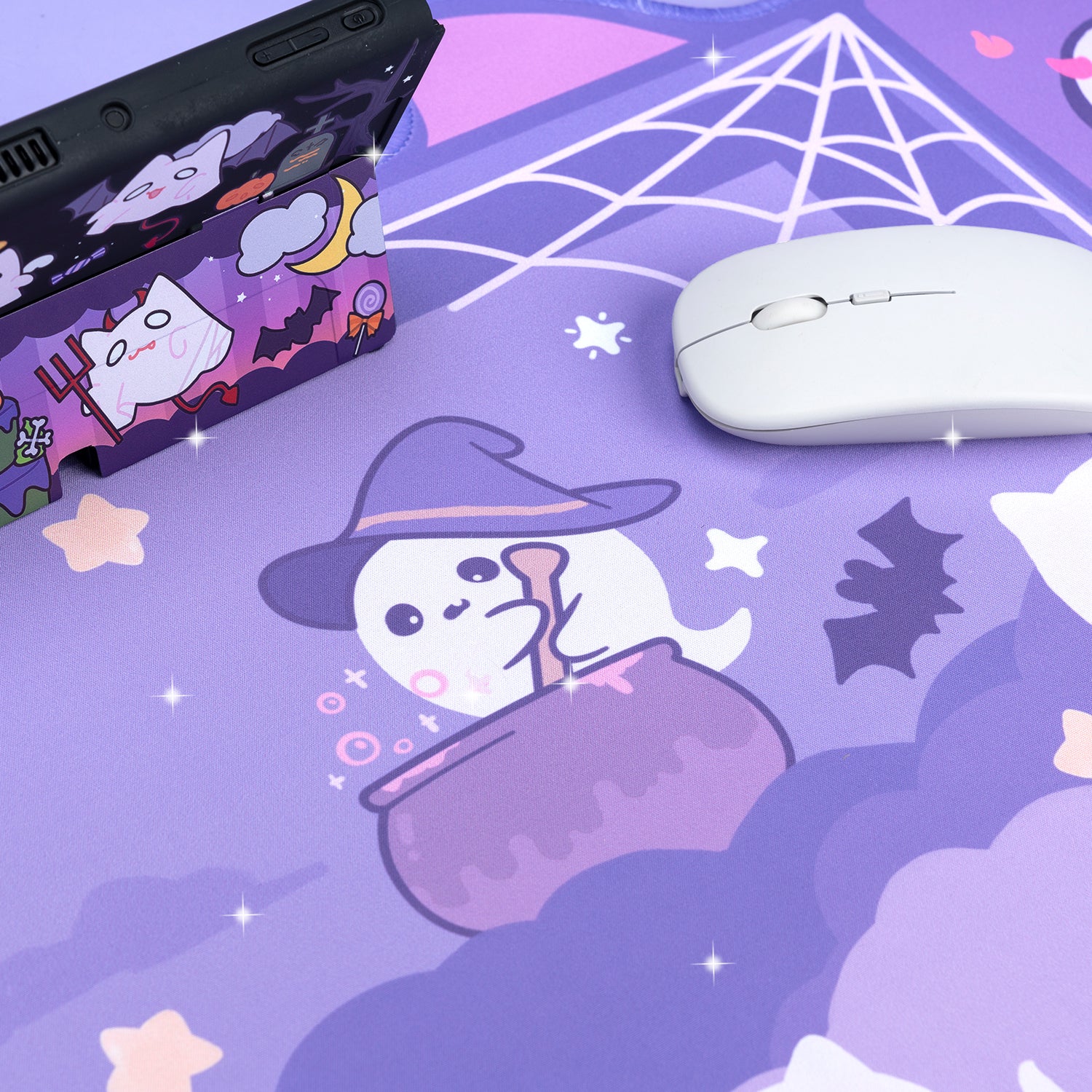BlingKiyo Halloween Ghost Large Mouse Pad / Desk Mat