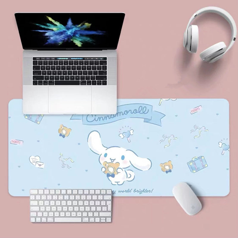 BlingKiyo Cinnamoroll Collection Large Leather Mouse Pad