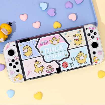 BlingKiyo Duck Friend Protective Case for Nintendo Switch/ OLED