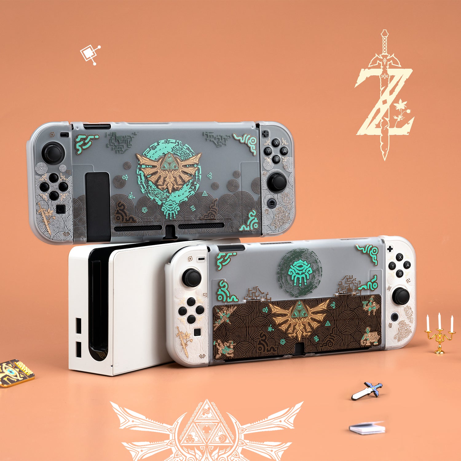 BlingKiyo Zelda Protective Case for Nintendo Switch/ OLED