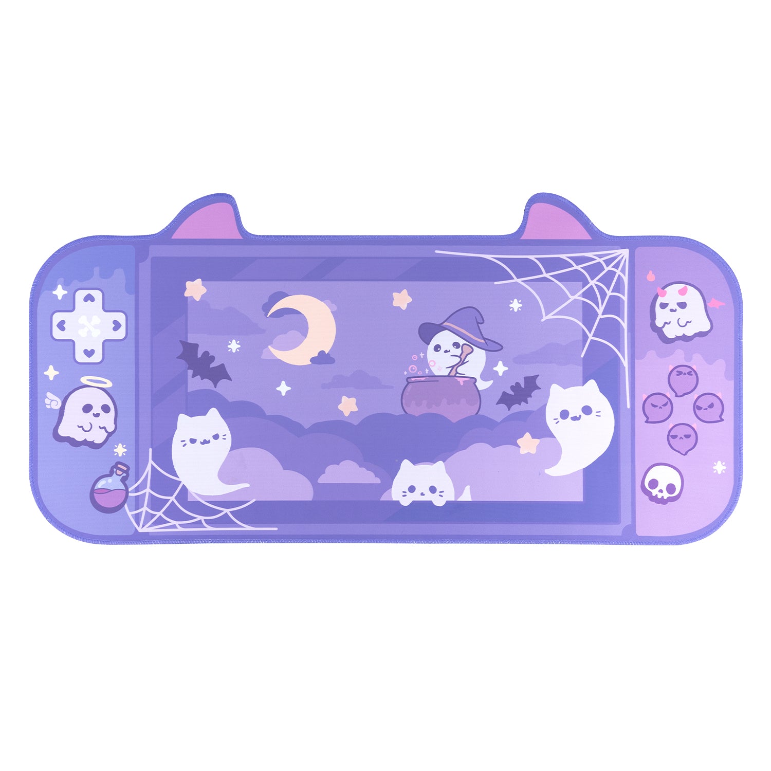 BlingKiyo Halloween Ghost Large Mouse Pad / Desk Mat