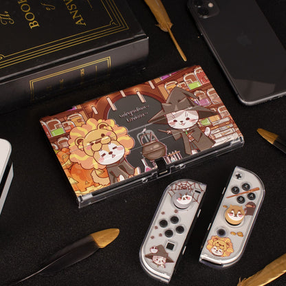 BlingKiyo Harry Cat Protective Case for Switch OLED