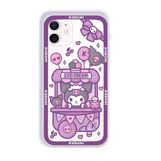 BlingKiyo Purple Kuromi Phone Case