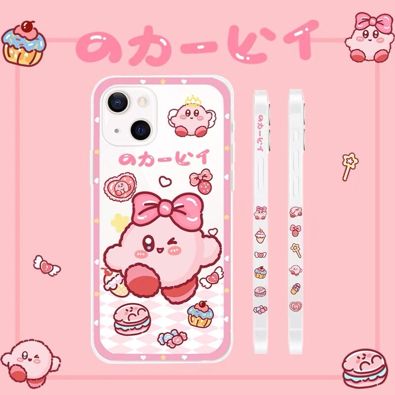 BlingKiyo Pink Kirby Phone Case