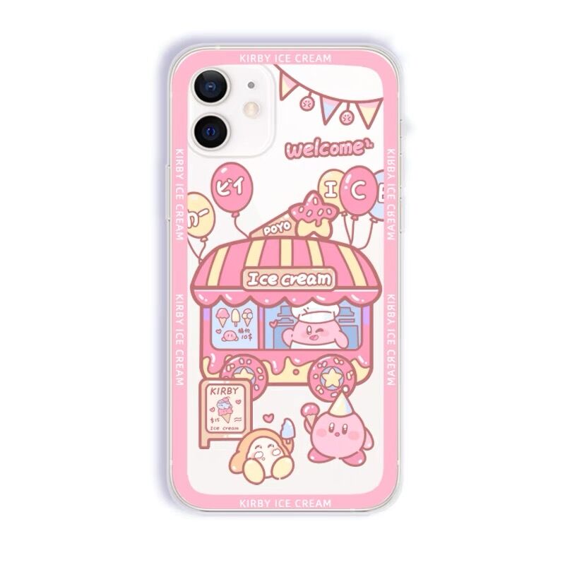 BlingKiyo Ice Cream Kirby Phone Case