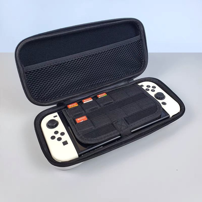 BlingKiyo White Carrying Case for Switch/OLED