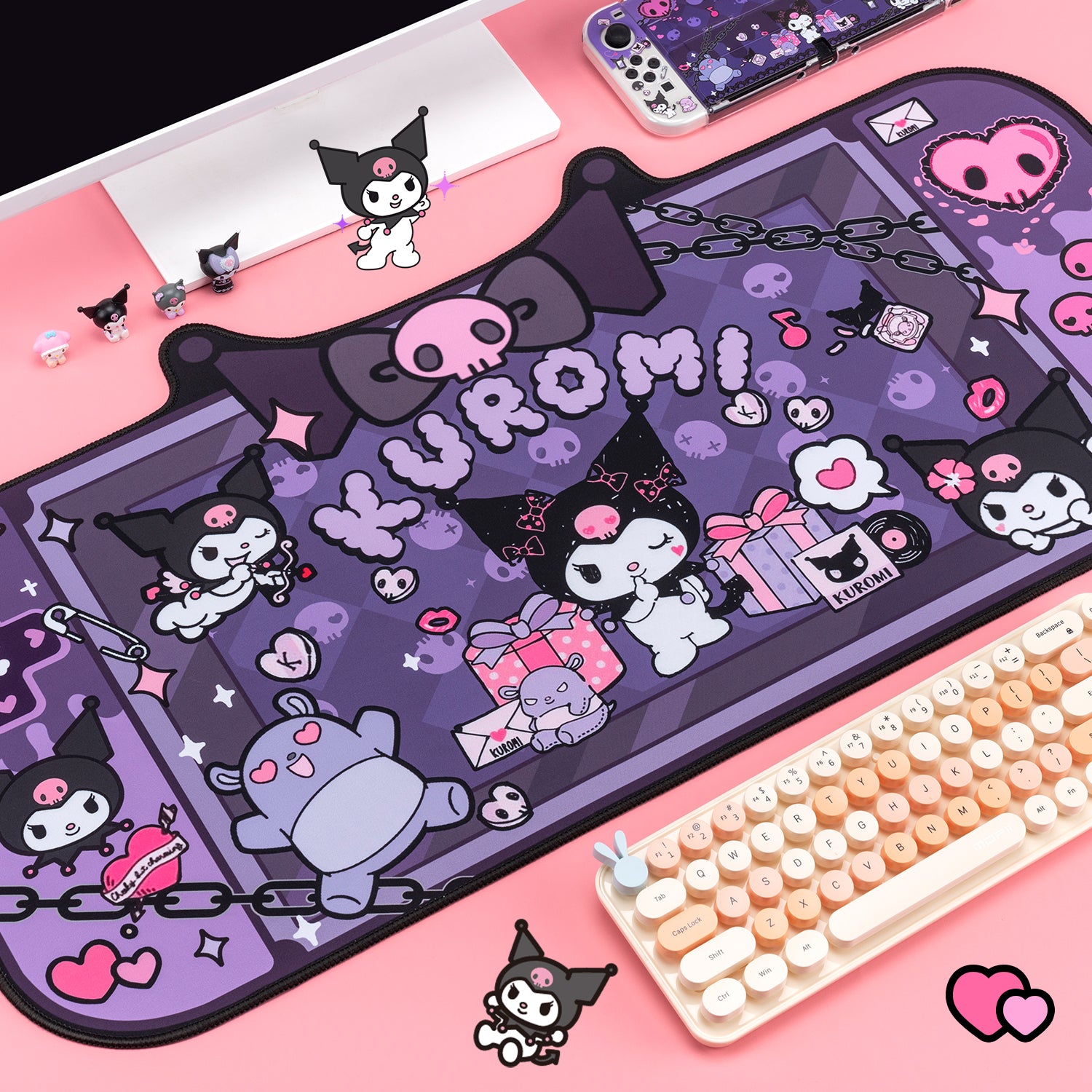 BlingKiyo Kuromi Large Mouse Pad / Desk Mat