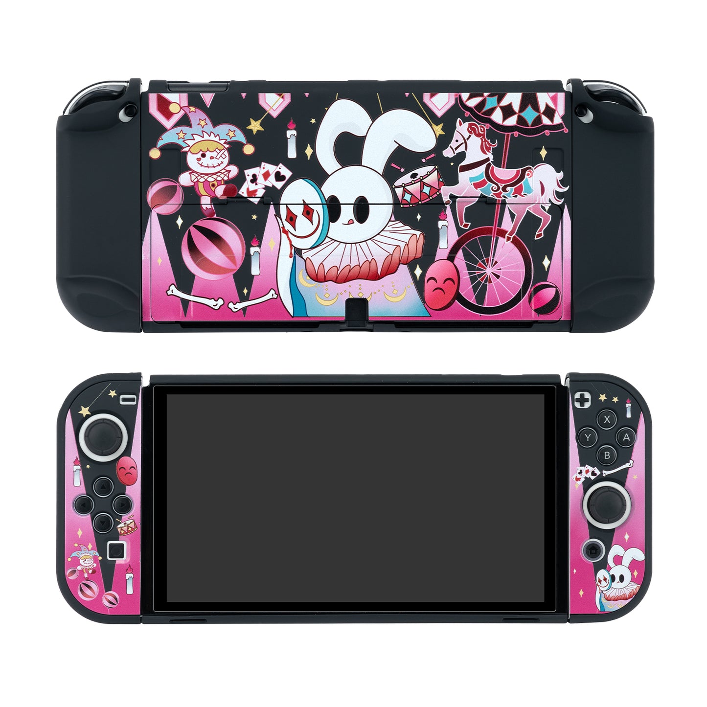 BlingKiyo Clown Bunny Nintendo Switch/Oled Protective Shell