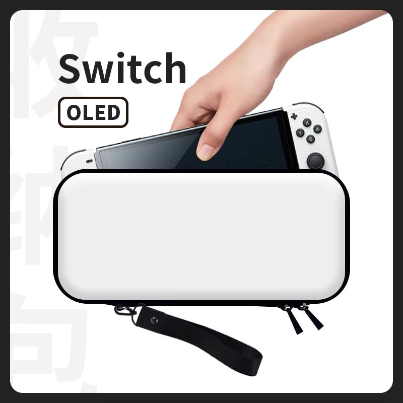 BlingKiyo White Carrying Case for Switch/OLED