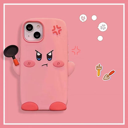 BlingKiyo Angry Kirby Phone Case