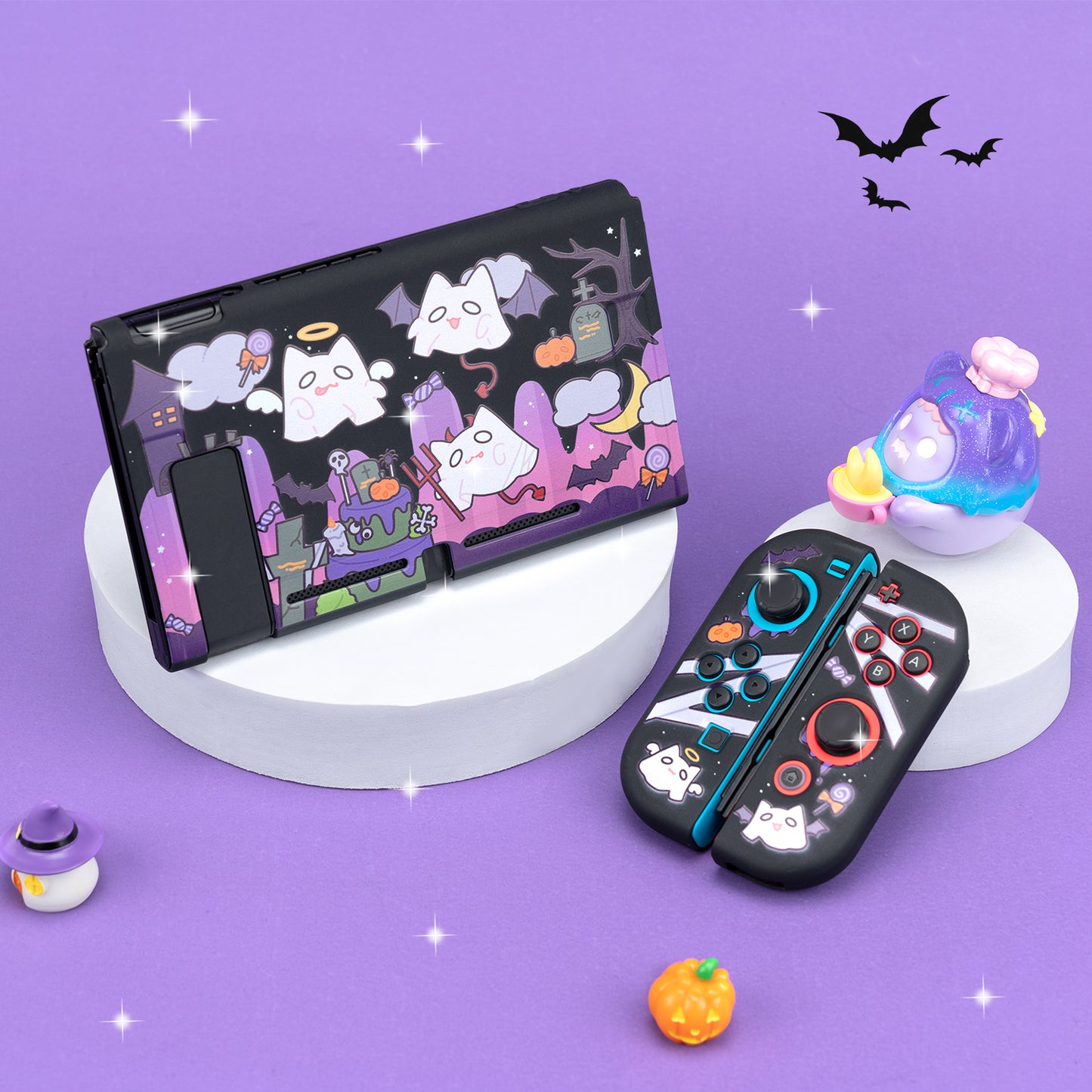 BlingKiyo Happy Ghost Nintendo Switch/Oled Case